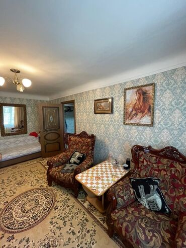 продажа квартира город бишкек: 2 комнаты, 43 м², Индивидуалка, 1 этаж, Евроремонт