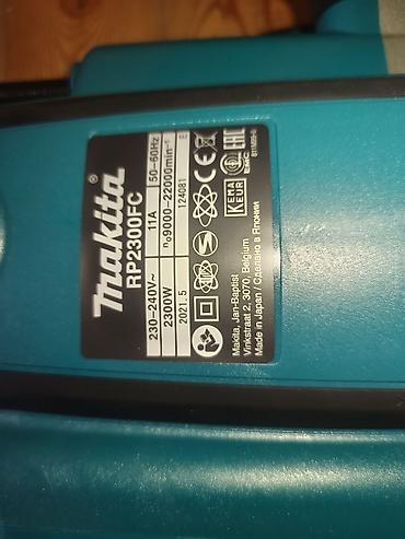 elektrik əl mişarı: Makita RP2300FC frezə (Router) Təzədir. Heç istifadə olunmayıb — 6