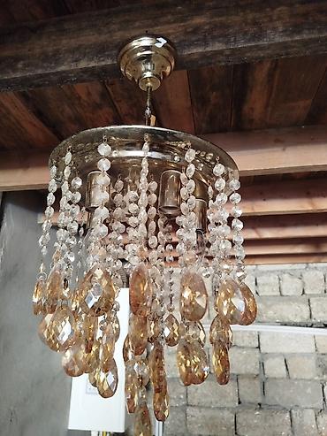 şam balı: Çılçıraq, 3 lampa, Metal — 3