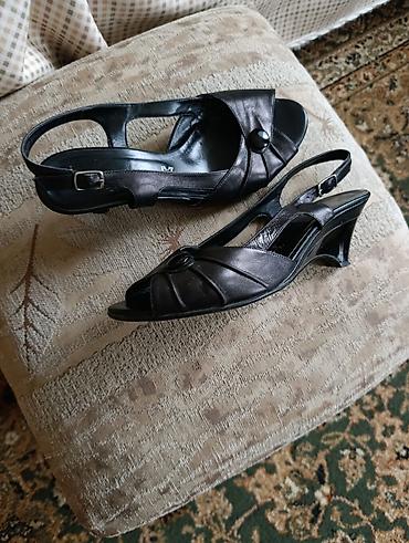 босоножки кожаные женские: Женские кожаные очень мягкие босоножки, сделано в Италии, размер 38 — 3