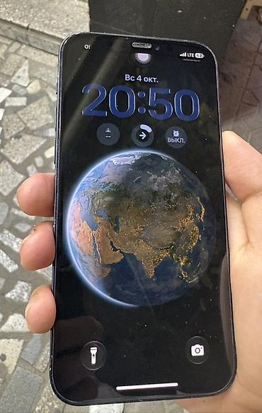 IPhone 12, Б/у, 64 ГБ, Midnight, Защитное стекло, 100 %