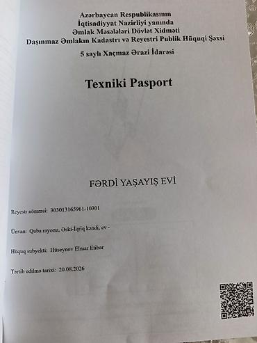 evdən satış: 6 otaqlı, 180 kv. m — 2