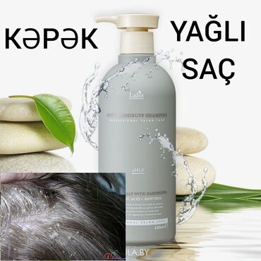 online kosmetika: Yağlı və Kəpəkli saçlar üçün Lador ✅Kəpək Əleyhinə Şampun bir az