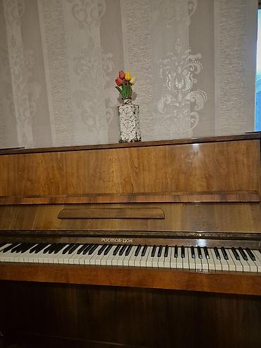 фано инструмент: Rostov-Don akustik pianino – upright tip. - Korpus: təbii ağac — 1