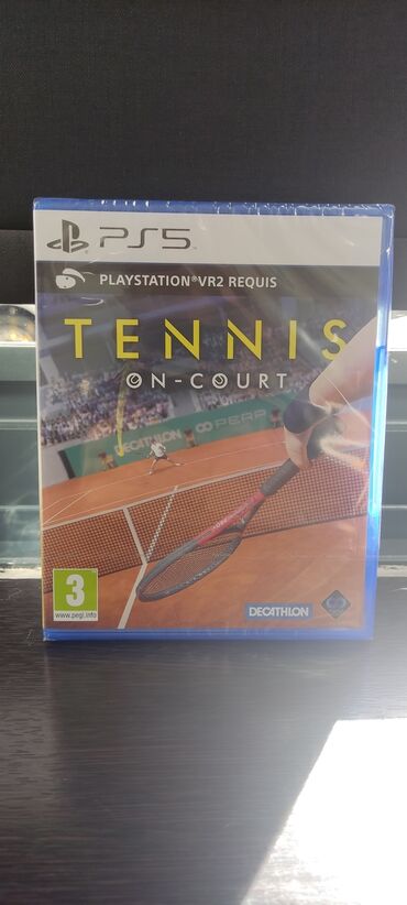 tennis stolu satilir: Playstation 5 üçün tennis on court vr oyun diski, tam yeni, original