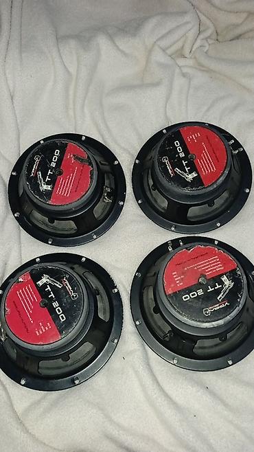 masin ucun siqnal: 4 ədəd dinamik – Vascan Audio TT200 - Model: TT 200 (Vascan Audio) - — 2