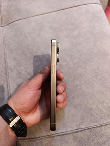 Apple iPhone: IPhone 15 Pro, Б/у, 256 ГБ, Natural Titanium, Коробка, 98 % — 9