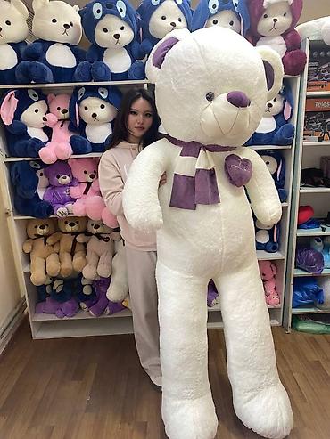 Игрушки: Большие мишки Бесплатная доставка 🧸60 см 1000 сом (Бесплатная — 2