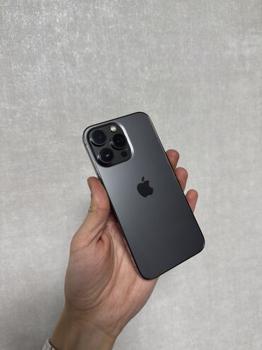 Apple iPhone: IPhone 13 Pro, Б/у, 128 ГБ, Space Gray, Кабель, Коробка, 86 % — 1