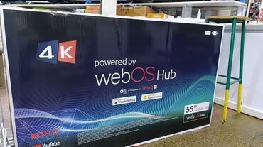 телевизоры 4k: У НАС САМЫЙ НИЗКИЙ ЦЕНЫ . АКЦИЯ !!! lg WEBOS 55ДЮМ ДИАГОНАЛЬ 140