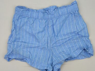 krótkie spodenki czarne z wysokim stanem: H&M, Shorts for women, size 3XL (EU 46)