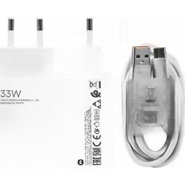 Kablovi za telefone: Xiaomi originalni brzi punjač 33W + USB-A na USB-C kabl - Snaga: 33W — 7