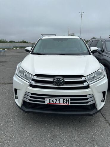 23 стиль: Toyota Highlander: 2018 г., 3.5 л, Автомат, Бензин, Жол тандабас