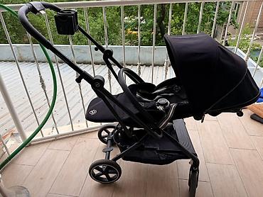 stokke xplory: Коляска, Cybex, цвет - Черный, Б/у, Самовывоз — 1