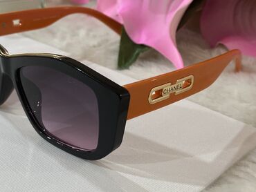 stakla za satove: Sunglasses, Chanel, color - Orange