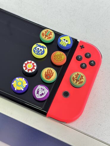 Nintendo Switch: Удобные и мягкие грибки на твои Джой-Коны! Материал: Силикон С таким