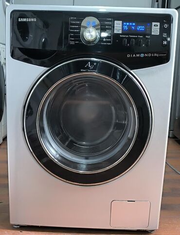 toxunma çanta: Paltaryuyan maşın Samsung, 6 kq, İşlənmiş, Avtomat, Ünvandan götürmə