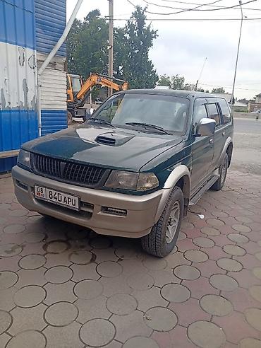 range over: Mitsubishi Montero: 1998 г., 2.5 л, Механика, Дизель, Внедорожник — 2