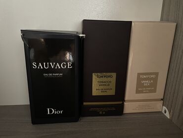 Парфюмерия: Продаю парфюм Tom ford и Dior sauvage Каждый по 2500 есть торг