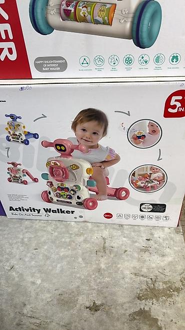 scoot: Развивающий ходунок-трансформер 5-в-1 Activity Walker (Ride On and — 1