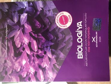 Testlər: Учебники по биологии 7-11 класс учебники каждый по 5 манат Сборник — 3