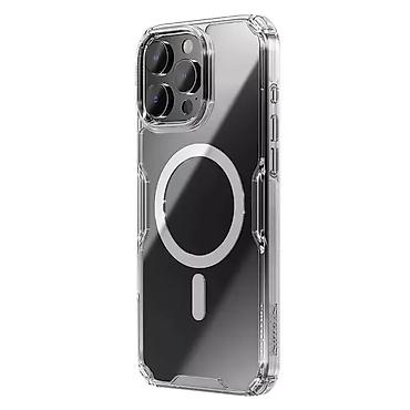 Maske i futrole za telefone: Maska Nillkin Nature Pro Magnetic za iPhone 16 Pro 6.3 transparent — 2