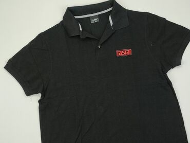 koszulka czarna: Koszulka polo dla mężczyzn, XL, stan - Bardzo dobry