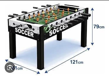 61: 🔥🔥Новый настольный футбол «Soccer» (кикер) - Габариты стола: 121 × 61 — 1