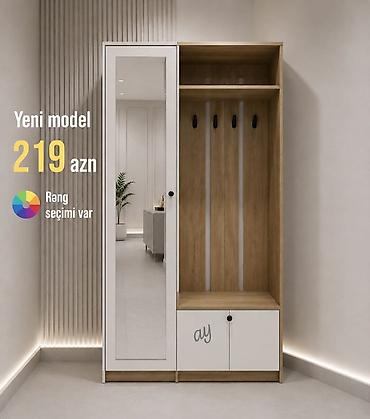 Dəhliz üçün çoxfunksiyalı paltar asqılığı və dolab komplekti - Yeni lalafo.az -da Dəhliz üçün çoxfunksiyalı paltar asqılığı və dolab komplekti - Yeni