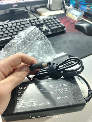 samsung notebooklar: AC Adapter – noutbuk üçün şarj cihazı Texniki göstəricilər: - Giriş — 2