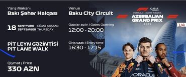 Alfa Romeo: F1 Formula 1 Pit Lane Walk bilet satılır. Fanzone-a giriş və Komanda