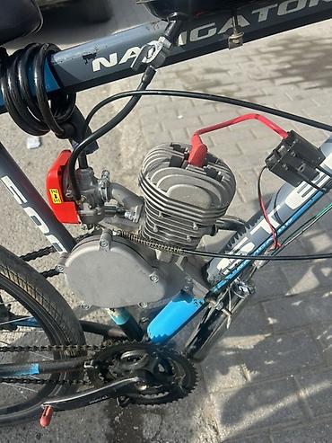 planet moto: Benzin mühərrikli velosiped – şəhər və qəsəbədaxili sürüş üçün praktik — 6