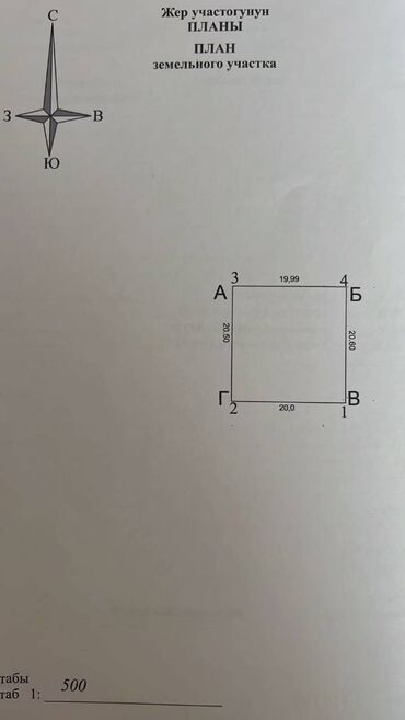 Продажа участков: 4 соток
