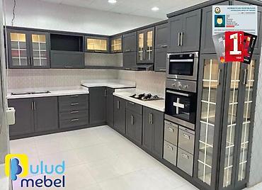 metbex mebeller: Sifarişlə mətbəx dəsti, Özü çəkən petlələr, Şüşə, Kredit var, Rayonlara çatdırılma, Ünvandan götürmə, Pulsuz çatdırılma — 10