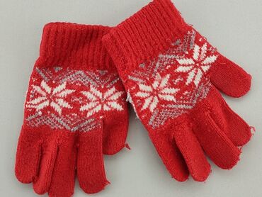 czapka dziewczęca zimowa: Gloves, 14 cm, condition - Fair