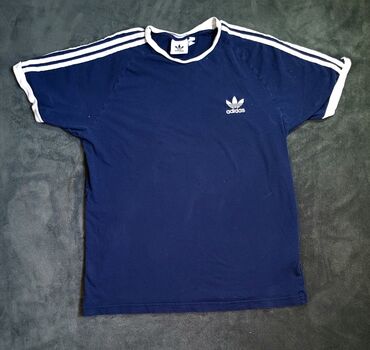 majice 5xl: Short sleeves T-shirt, L (EU 52), Adidas, color - Multicolored, Cotton