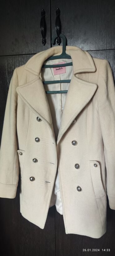 зимняя пальто для женщин: Пальто, Осень-весна, Короткая модель, S (EU 36), XL (EU 42)