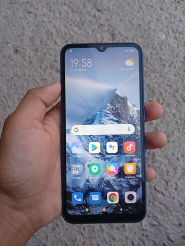 телефоны редми нот 9: Redmi, Redmi 9C, Б/у, 64 ГБ, цвет - Синий, 2 SIM
