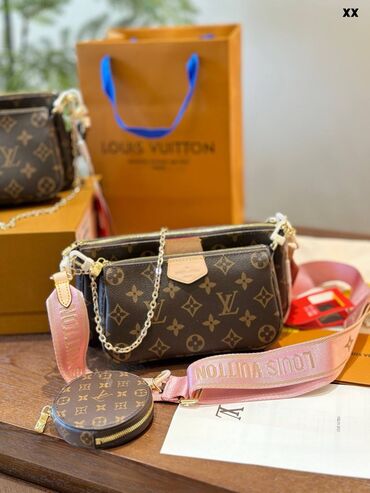 Другие сумки: Продаю сумку Louis Vuitton 1:1. Реплика. Кожа. Внутри отдельный клатч