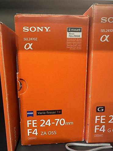 Техника и электроника: Sony ZEISS Vario-Tessar T* FE 24-70mm F4 ZA OSS (SEL2470Z) obyektiv - — 1