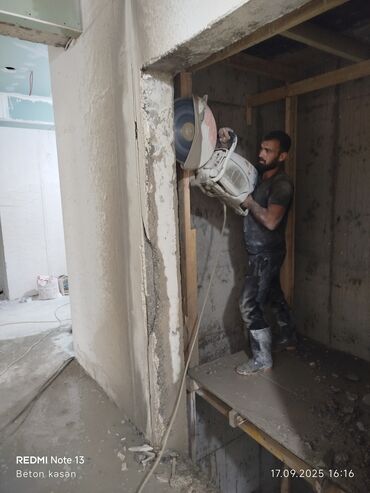 Beton işləri: Beton kəsmə beton deşmə xidməti Karot - HILTI DD 200 / 350 ilə 25 ° — 11