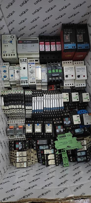 Sənaye avtomatlaşdırması üçün rele və idarəetmə avadanlıqları dəsti