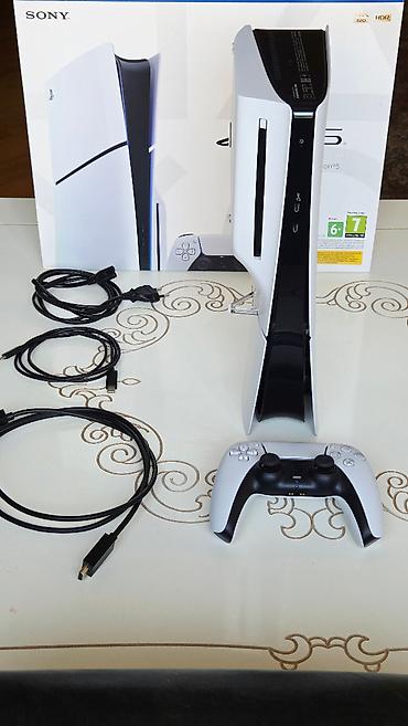 plestation 5: Playstation 5 Slim 1 TB Mükəmməl vəziyyətdə. (Təzə kimidir.) Yanında — 3