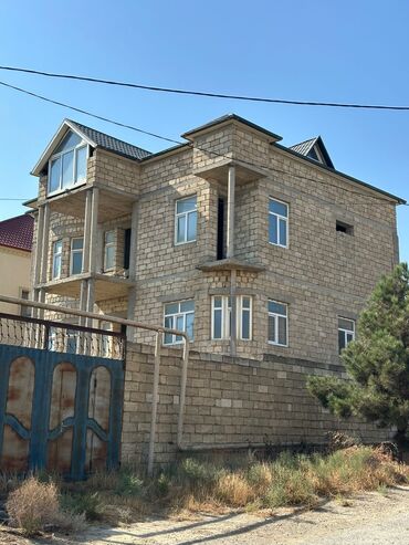 Bağ evlərinin satışı: Badamdar qəsəbəsi, 3-cü massivdə 3,8 sotun içində 6 otaqlı, 277kvm — 12