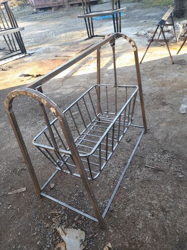 Мебель на заказ: ЛОФТ стилиндеки стол стул.диван, кроват, качели жана башка мебелдерине — 18