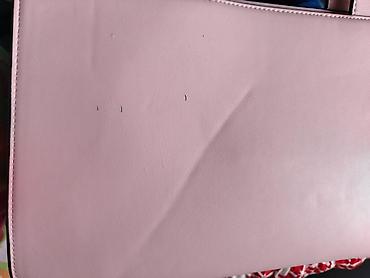 doca torbe: ORIGINAL TWINSET roze torba, sa dužim kaišem i dve kraće ručke, ima — 8