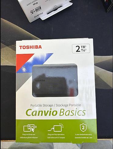 фл 10: Внешний жесткий диск Toshiba Canvio Basics 2 ТБ - Серия: Canvio — 1