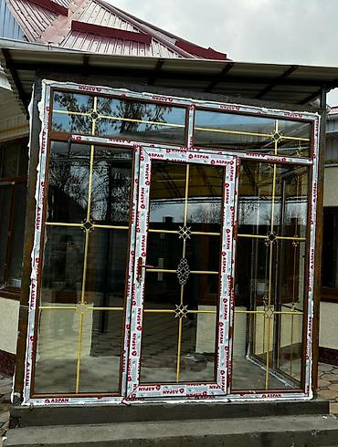 дверные проемы: Буйрутмага алюминий жана пластиковый Терезе эшиктер заказ алабыз — 7