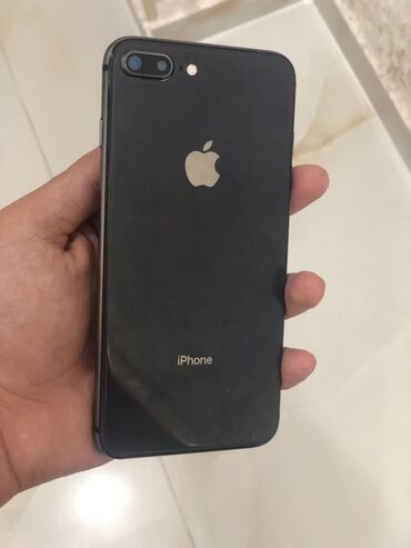 Apple iPhone: IPhone 8 Plus, 64 GB, Qara, Zəmanət
