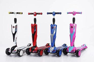 Детские самокаты: Детский самокат, Трёхколёсный — 38